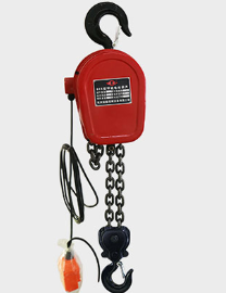 電器生產廠環(huán)鏈電動葫蘆解決重物吊裝難題